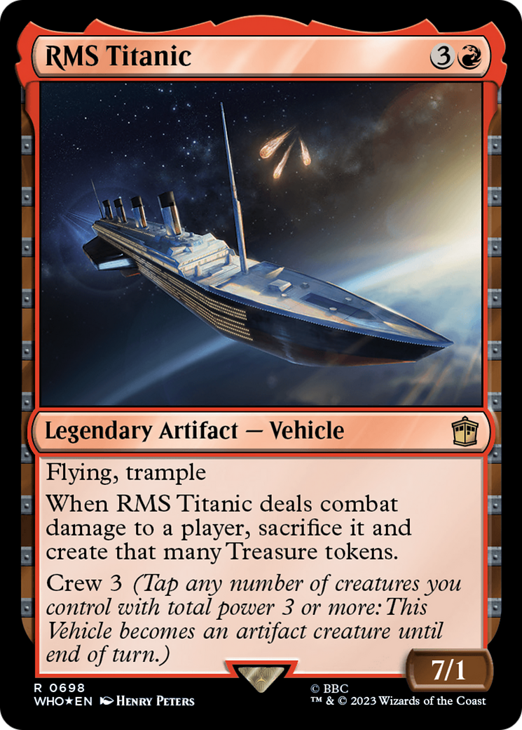 RMS Titanic (Surge Foil) [Doctor Who] | Game Master's Emporium (The New GME)