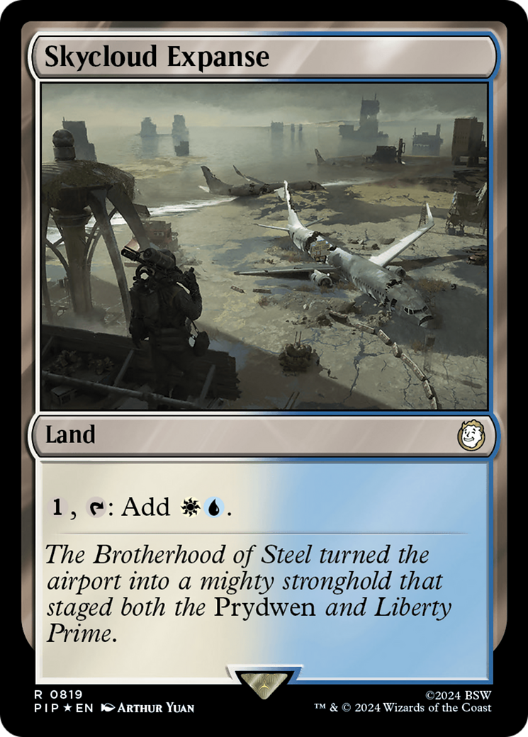 Skycloud Expanse (Surge Foil) [Fallout] | Game Master's Emporium (The New GME)