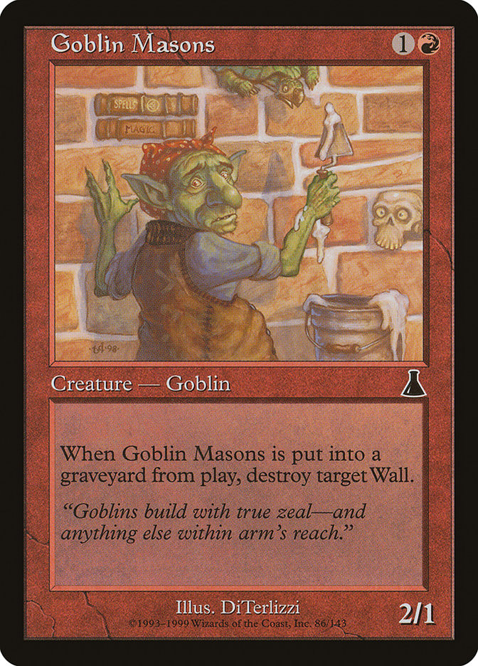 Goblin Masons [Urza's Destiny] | Game Master's Emporium (The New GME)