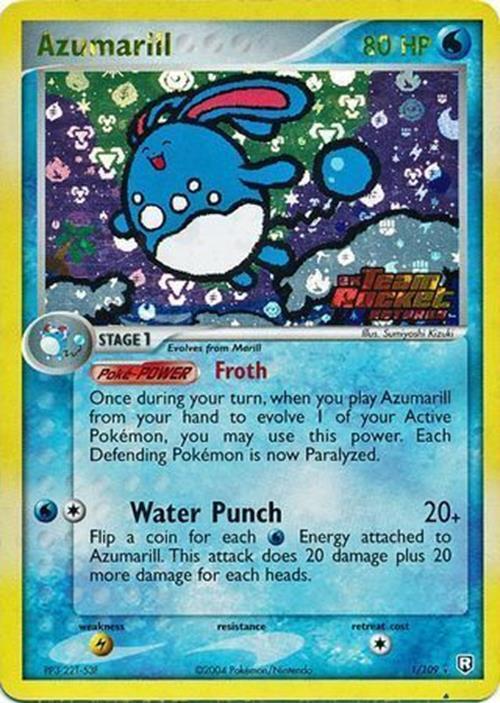 Azumarill (1/109) (Stamped) [EX: Team Rocket Returns] | Game Master's Emporium (The New GME)