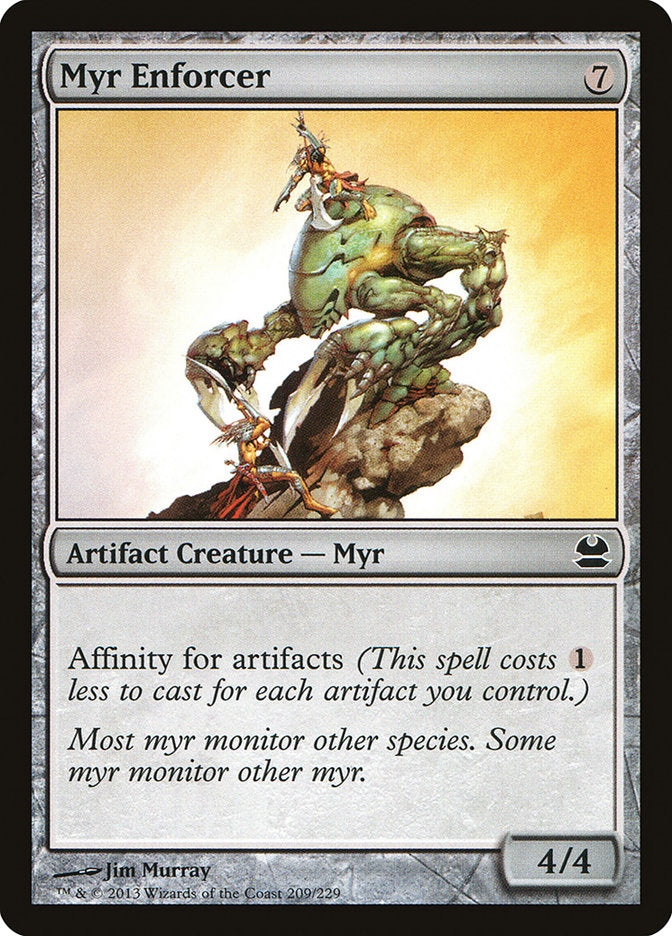 Myr Enforcer [Modern Masters] | Game Master's Emporium (The New GME)