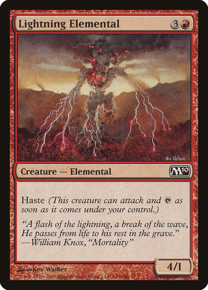 Lightning Elemental [Magic 2010] | Game Master's Emporium (The New GME)