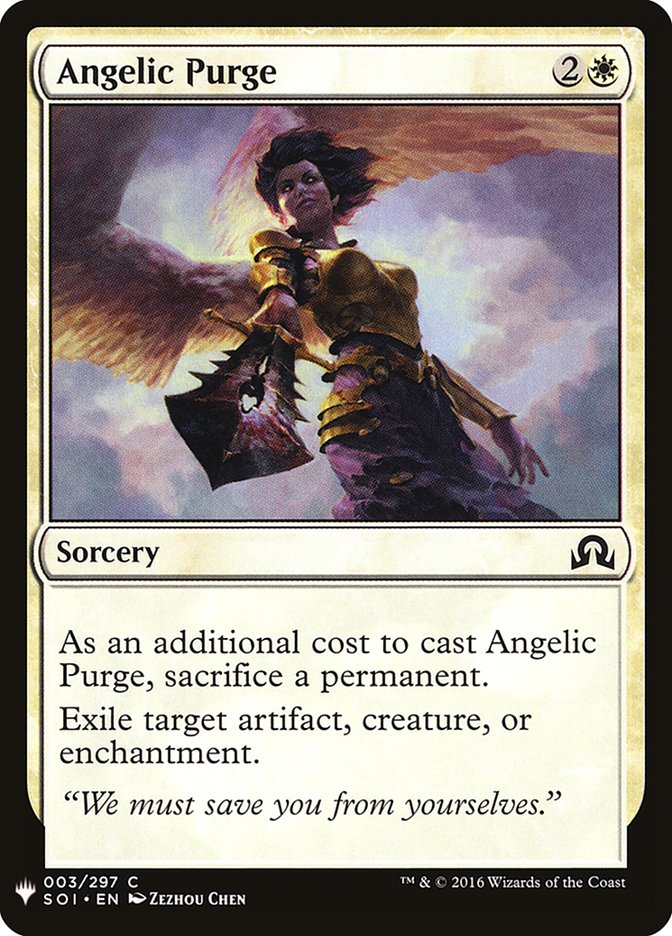 Angelic Purge [Mystery Booster] | Game Master's Emporium (The New GME)