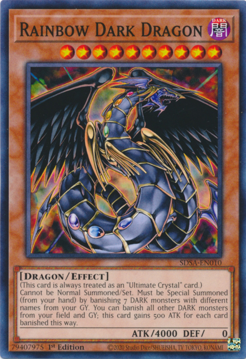 Rainbow Dark Dragon [SDSA-EN010] Common | Game Master's Emporium (The New GME)