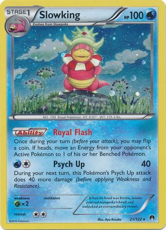 Slowking (21/122) (Cosmos Holo) [XY: BREAKpoint] | Game Master's Emporium (The New GME)