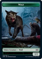 Wolf // Wurm (030) Double-Sided Token [Double Masters Tokens] | Game Master's Emporium (The New GME)