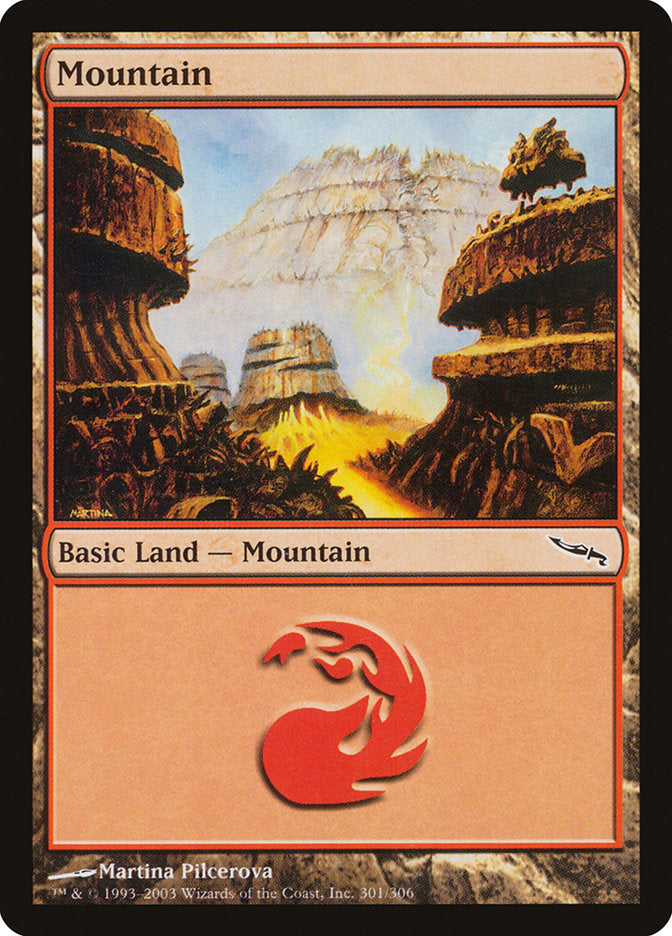 Mountain (301) [Mirrodin] | Game Master's Emporium (The New GME)