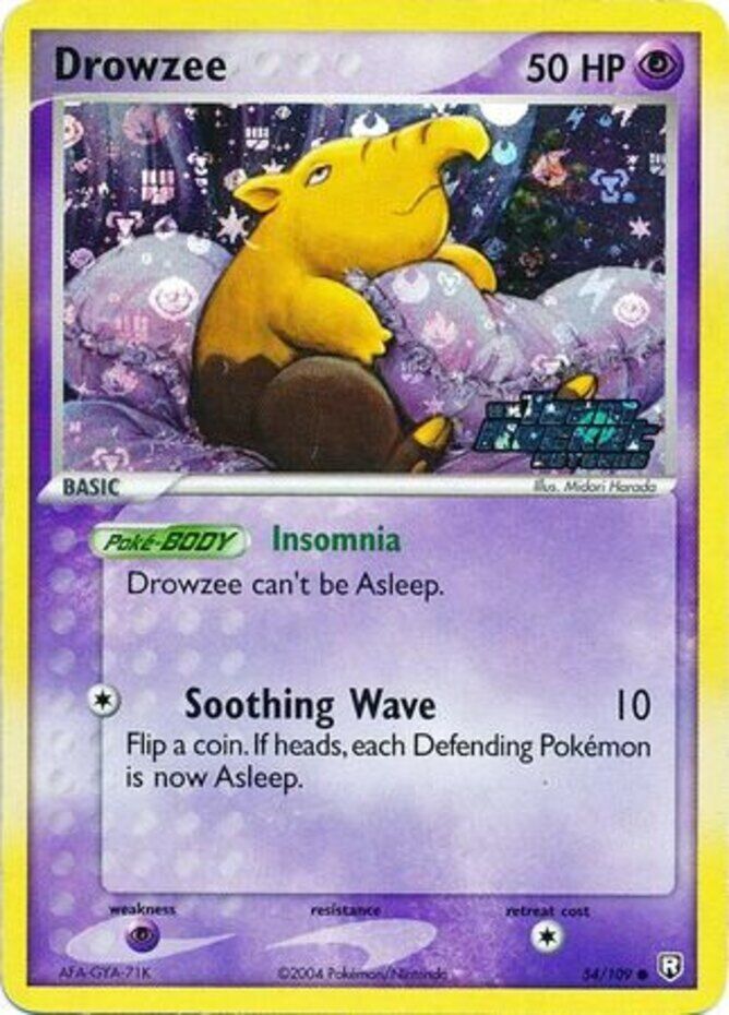 Drowzee (54/109) (Stamped) [EX: Team Rocket Returns] | Game Master's Emporium (The New GME)