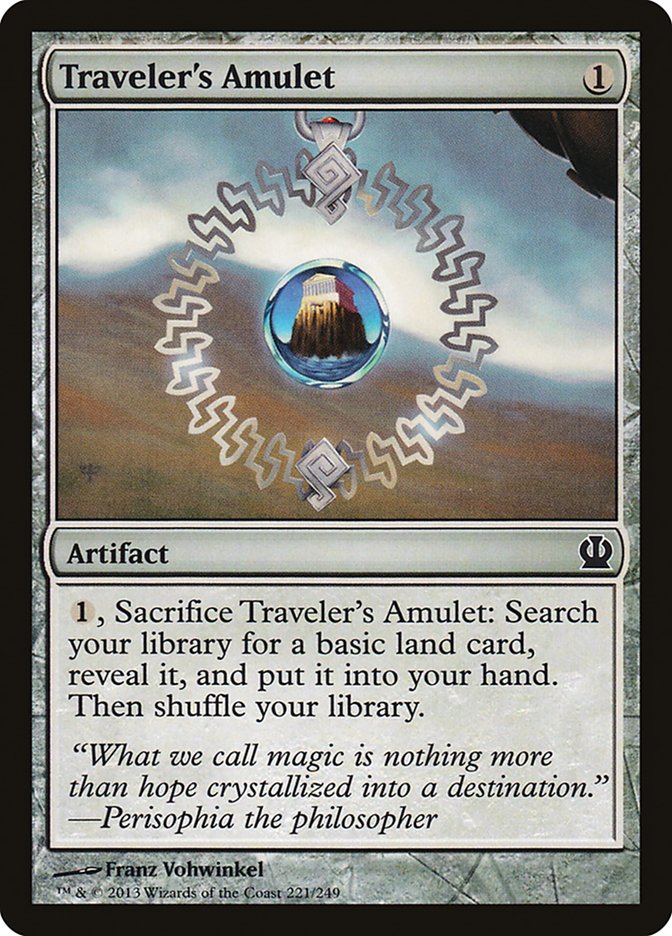 Traveler's Amulet [Theros] | Game Master's Emporium (The New GME)