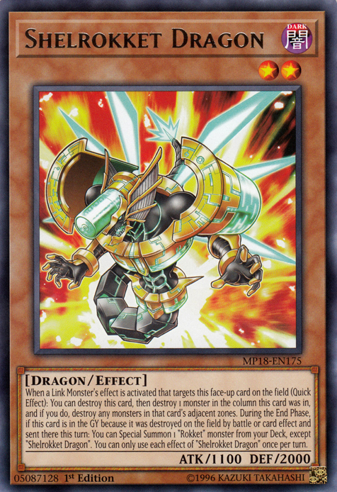 Shelrokket Dragon [MP18-EN175] Rare | Game Master's Emporium (The New GME)