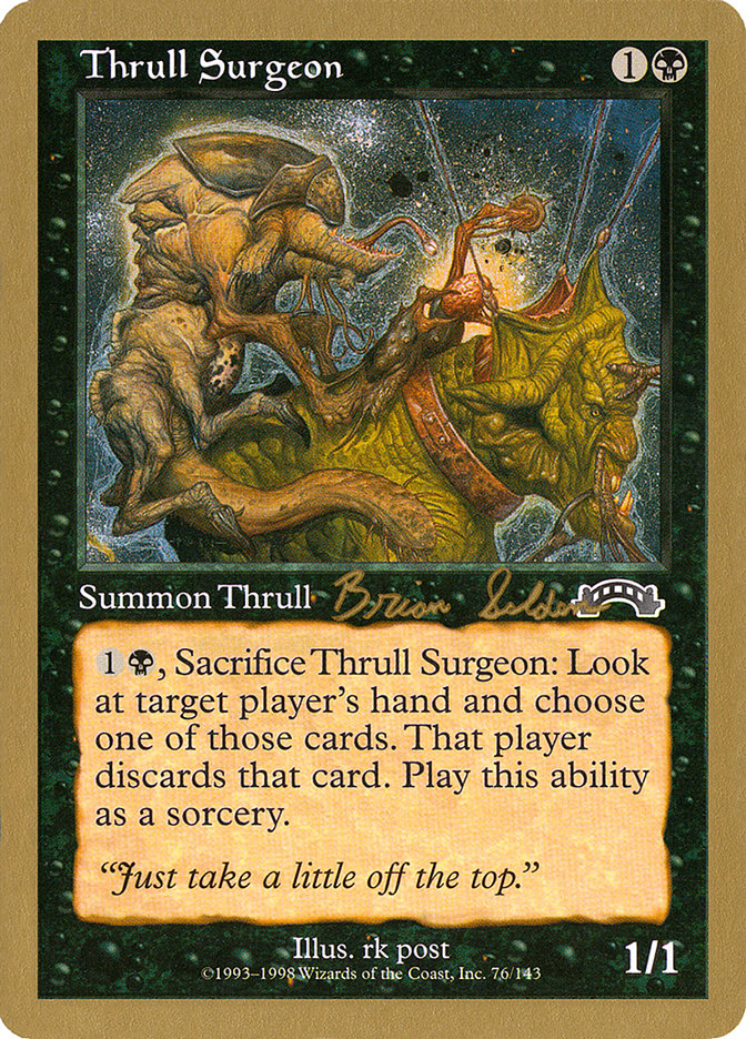 Thrull Surgeon (Brian Selden) [World Championship Decks 1998] | Game Master's Emporium (The New GME)