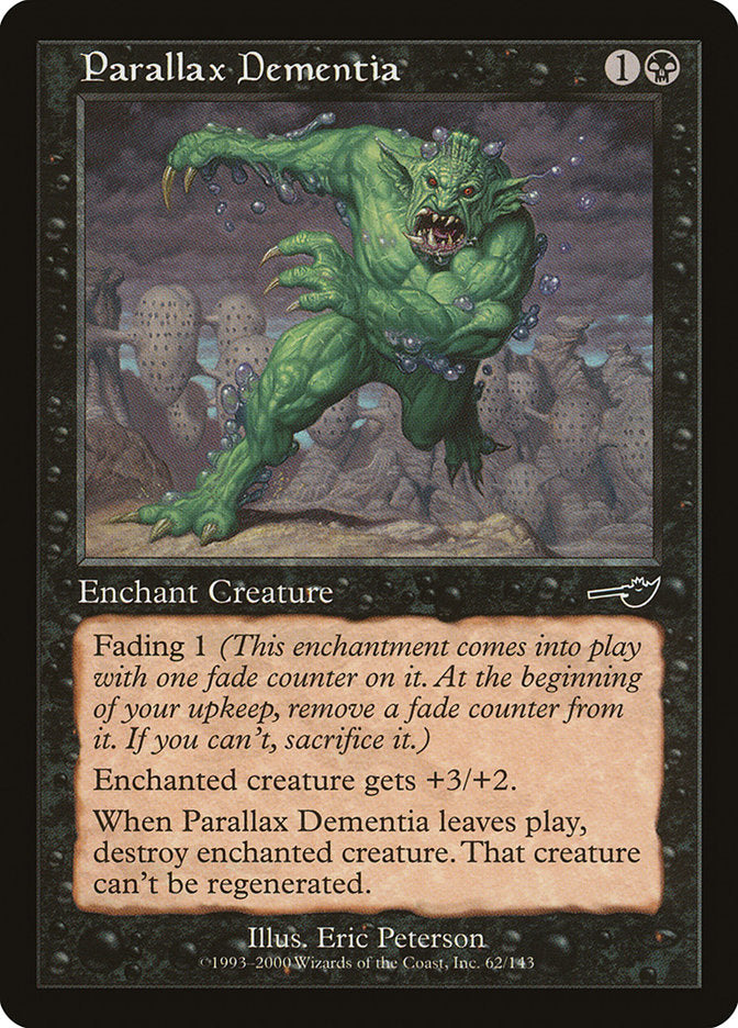 Parallax Dementia [Nemesis] | Game Master's Emporium (The New GME)