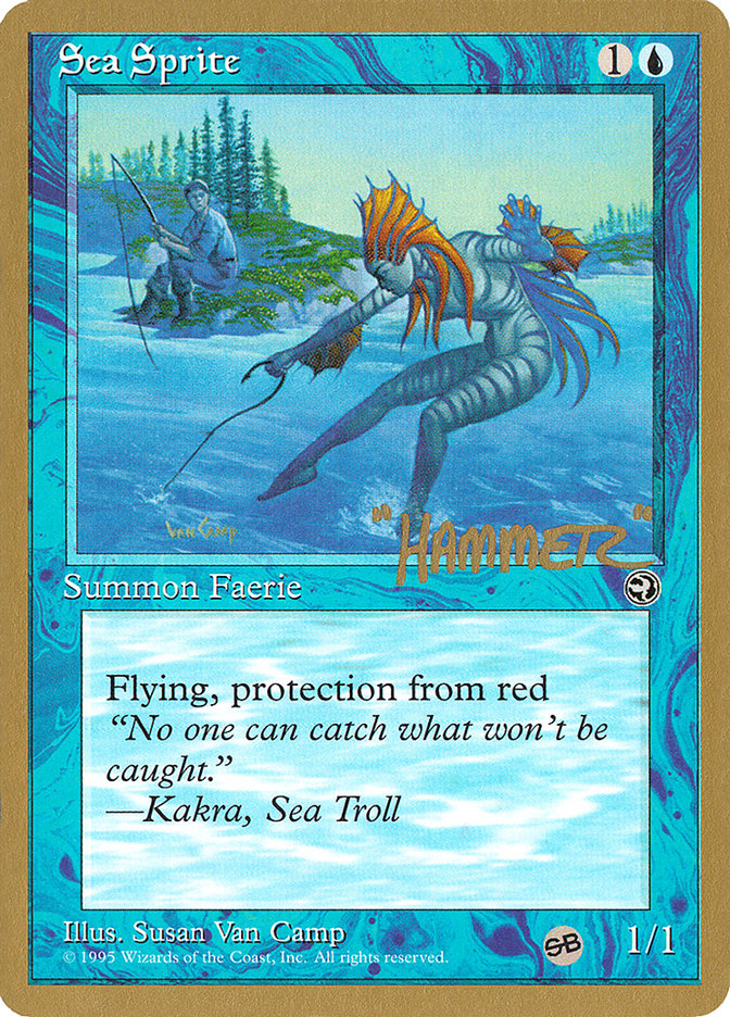 Sea Sprite (Shawn "Hammer" Regnier) (SB) [Pro Tour Collector Set] | Game Master's Emporium (The New GME)