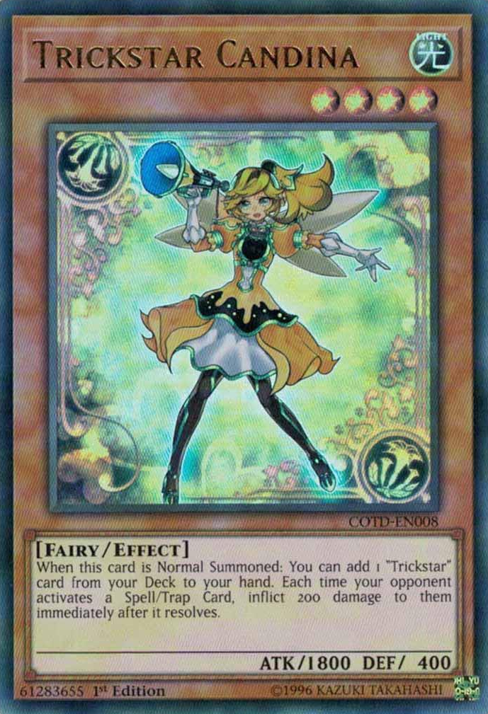 Trickstar Candina [COTD-EN008] Ultra Rare | Game Master's Emporium (The New GME)