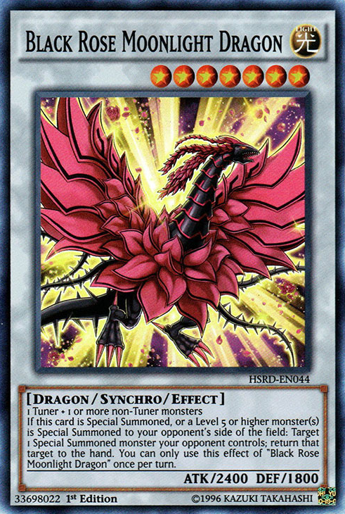 Black Rose Moonlight Dragon [HSRD-EN044] Super Rare | Game Master's Emporium (The New GME)