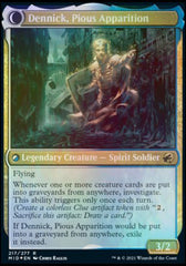 Dennick, Pious Apprentice // Dennick, Pious Apparition [Innistrad: Midnight Hunt Prerelease Promos] | Game Master's Emporium (The New GME)