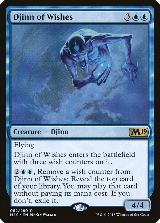 Djinn of Wishes [Core Set 2019] | Game Master's Emporium (The New GME)