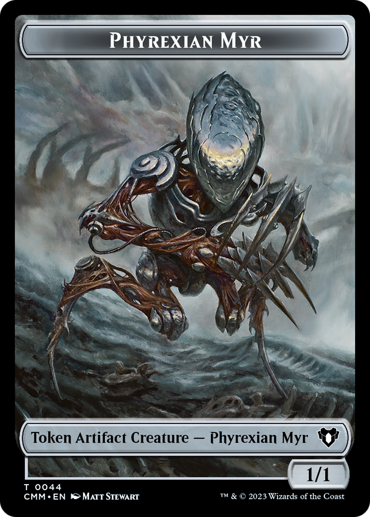 Phyrexian Myr Token [Commander Masters Tokens] | Game Master's Emporium (The New GME)