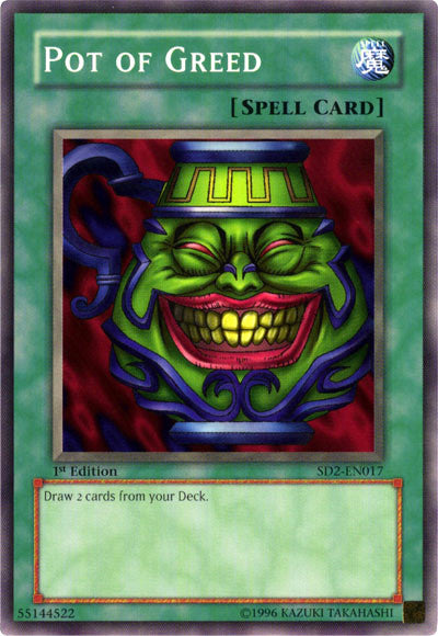 Pot of Greed [SD2-EN017] Common | Game Master's Emporium (The New GME)