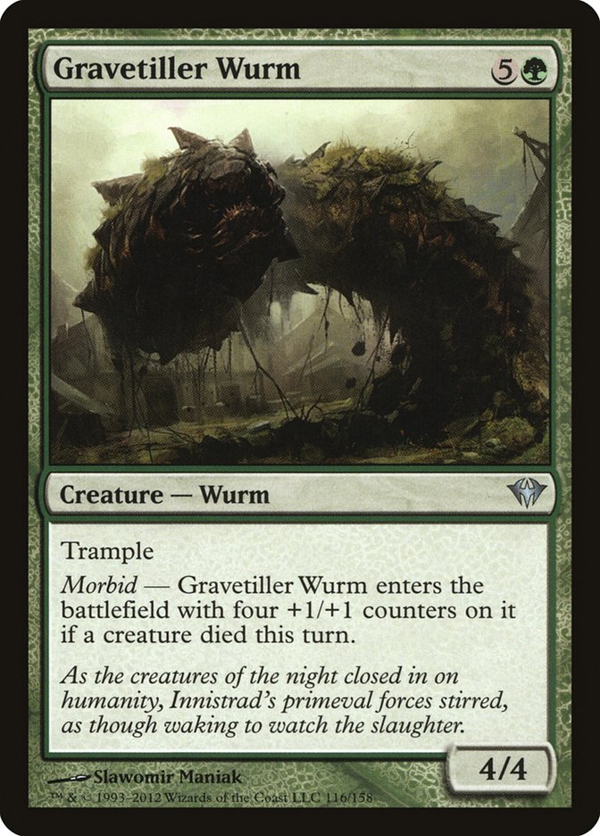 Gravetiller Wurm [Dark Ascension] | Game Master's Emporium (The New GME)