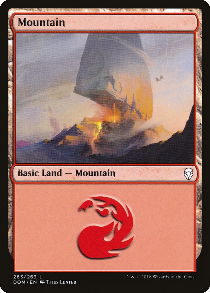 Mountain (263) [Dominaria] | Game Master's Emporium (The New GME)