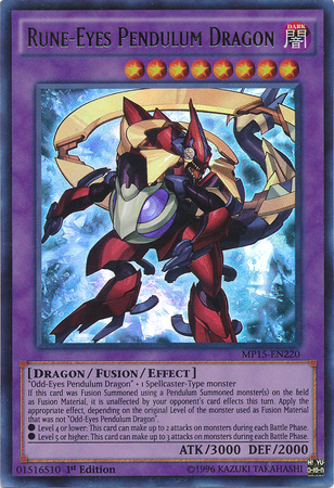 Rune-Eyes Pendulum Dragon [MP15-EN220] Ultra Rare | Game Master's Emporium (The New GME)