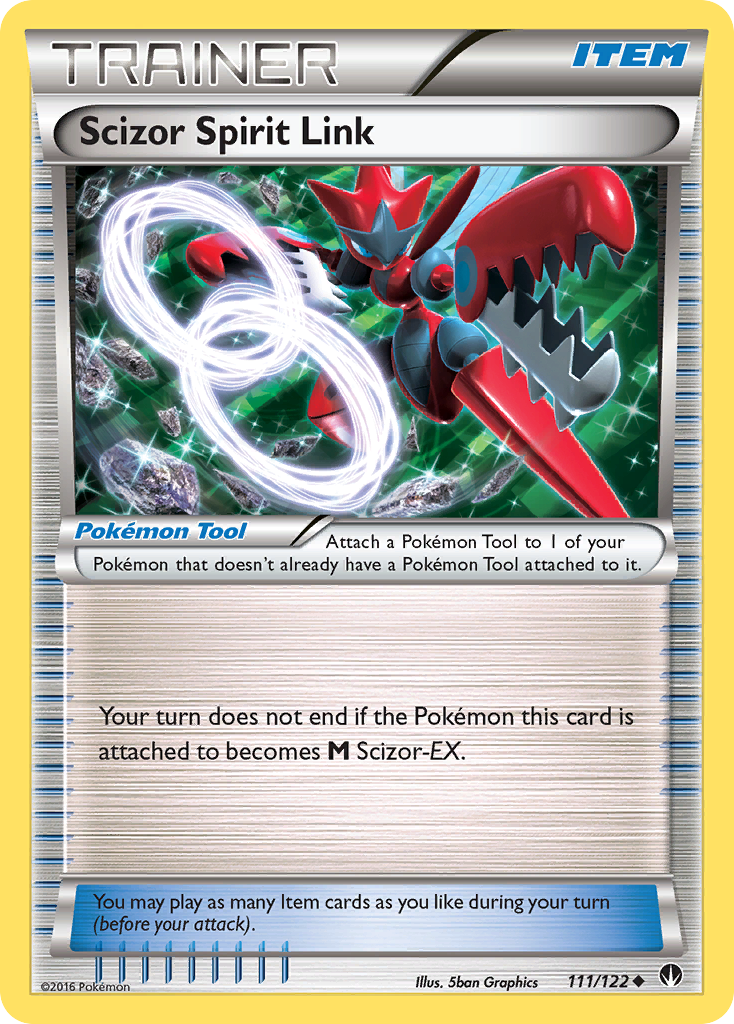 Scizor Spirit Link (111/122) [XY: BREAKpoint] | Game Master's Emporium (The New GME)