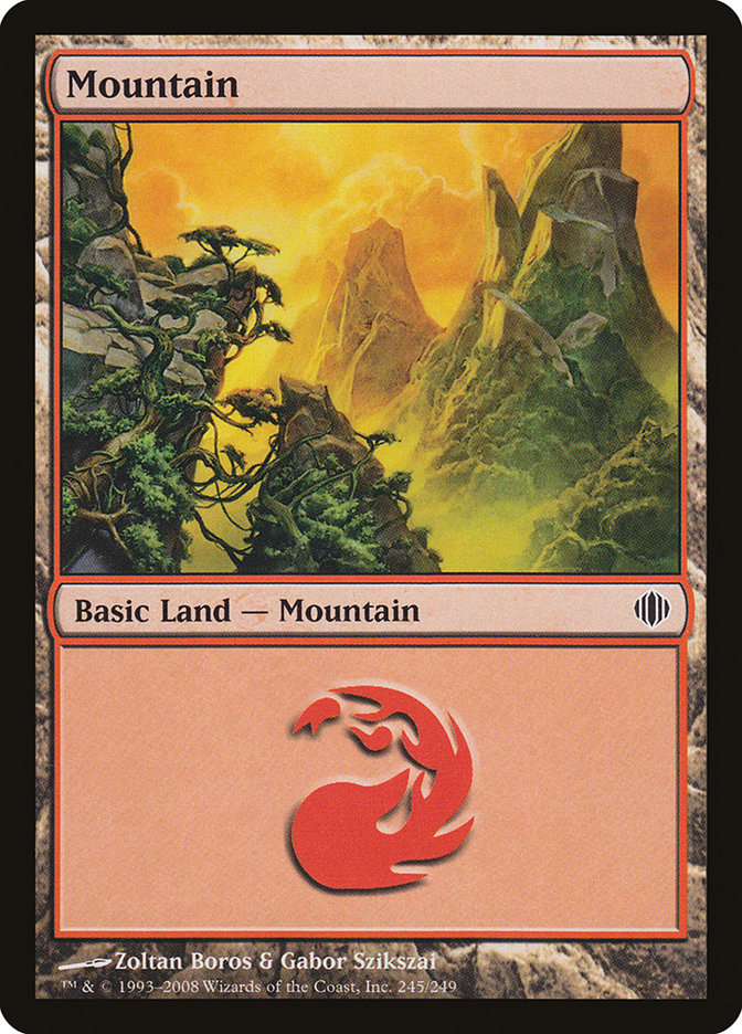 Mountain (245) [Shards of Alara] | Game Master's Emporium (The New GME)