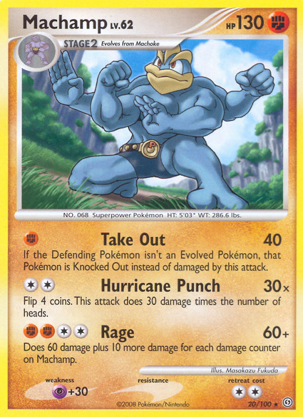 Machamp (20/100) [Diamond & Pearl: Stormfront] | Game Master's Emporium (The New GME)