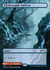 Riverglide Pathway // Lavaglide Pathway (Borderless) [Secret Lair: Ultimate Edition] | Game Master's Emporium (The New GME)