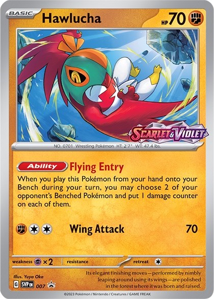 Hawlucha (007) [Scarlet & Violet: Black Star Promos] | Game Master's Emporium (The New GME)
