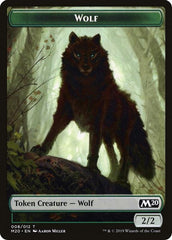 Wolf Double-Sided Token [Challenger Decks 2020 Tokens] | Game Master's Emporium (The New GME)