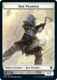 Kor Warrior // Plant Double-Sided Token [Zendikar Rising Tokens] | Game Master's Emporium (The New GME)