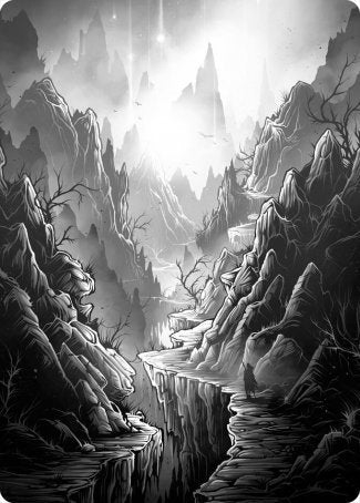 Mountain Art Card [Innistrad: Midnight Hunt Art Series] | Game Master's Emporium (The New GME)