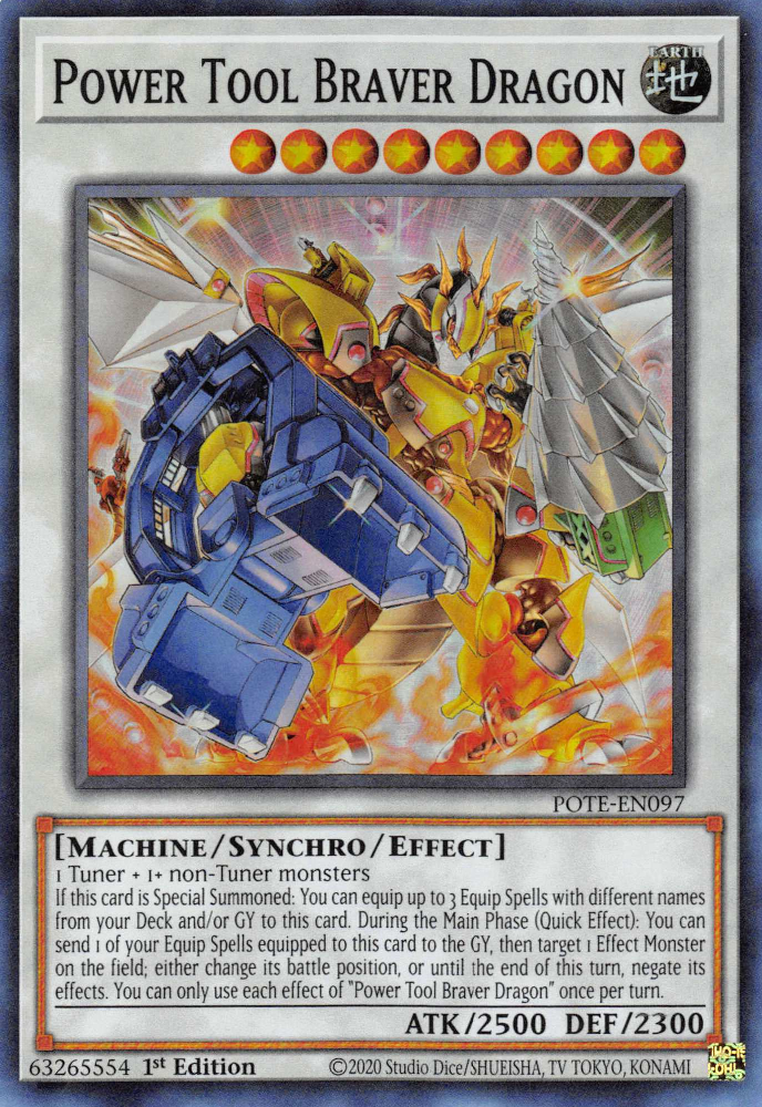 Power Tool Braver Dragon [POTE-EN097] Super Rare | Game Master's Emporium (The New GME)
