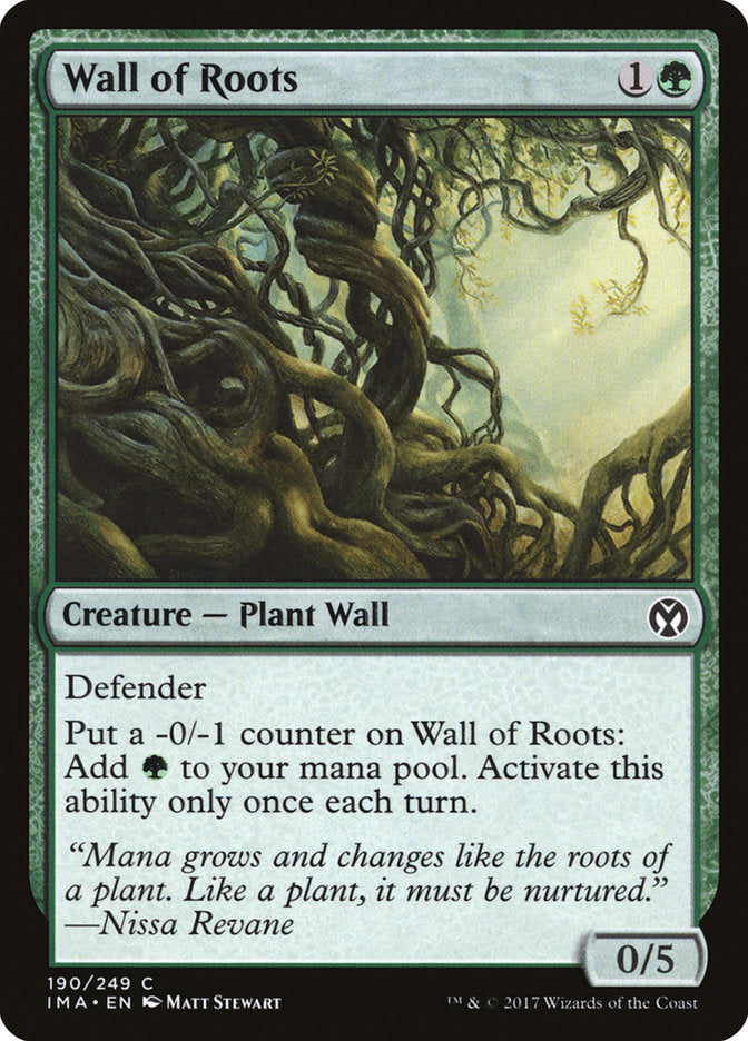 Wall of Roots [Iconic Masters] | Game Master's Emporium (The New GME)