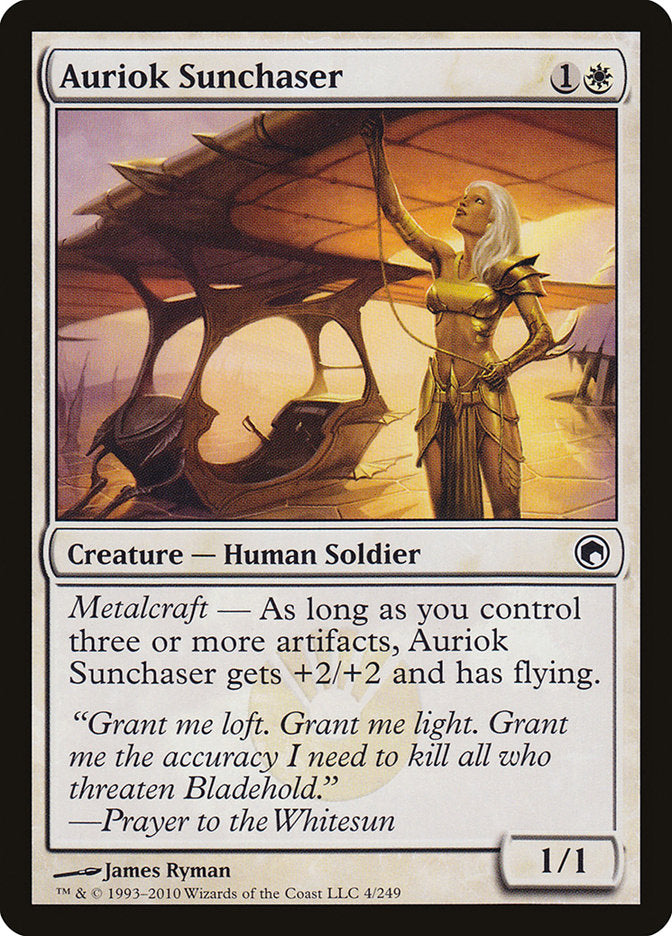 Auriok Sunchaser [Scars of Mirrodin] | Game Master's Emporium (The New GME)