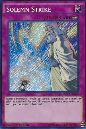 Solemn Strike [BOSH-EN079] Secret Rare | Game Master's Emporium (The New GME)