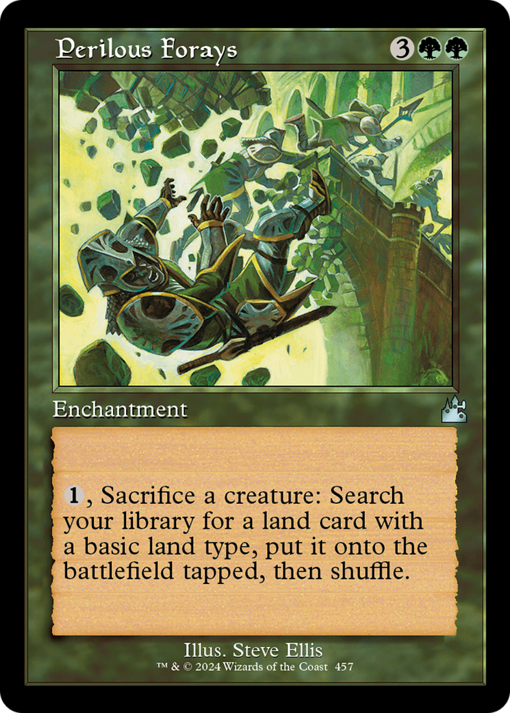 Perilous Forays (Retro) [Ravnica Remastered] | Game Master's Emporium (The New GME)