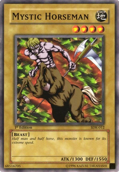 Mystic Horseman [SDK-012] Common | Game Master's Emporium (The New GME)