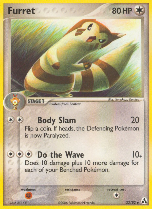 Furret (33/92) [EX: Legend Maker] | Game Master's Emporium (The New GME)