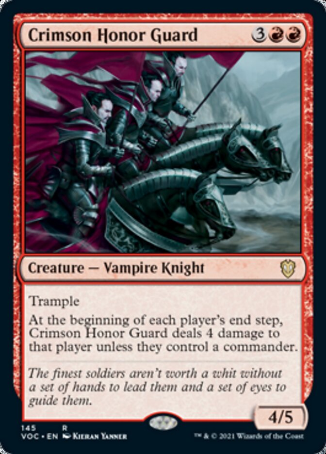 Crimson Honor Guard [Innistrad: Crimson Vow Commander] | Game Master's Emporium (The New GME)