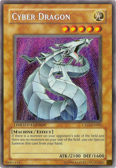 Cyber Dragon [CT03-EN002] Secret Rare | Game Master's Emporium (The New GME)