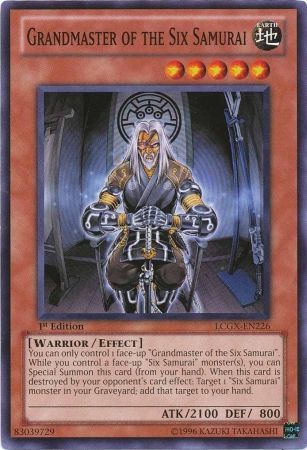 Grandmaster of the Six Samurai [LCGX-EN226] Common | Game Master's Emporium (The New GME)