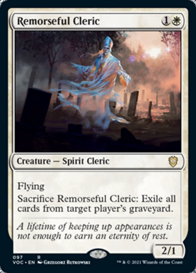 Remorseful Cleric [Innistrad: Crimson Vow Commander] | Game Master's Emporium (The New GME)