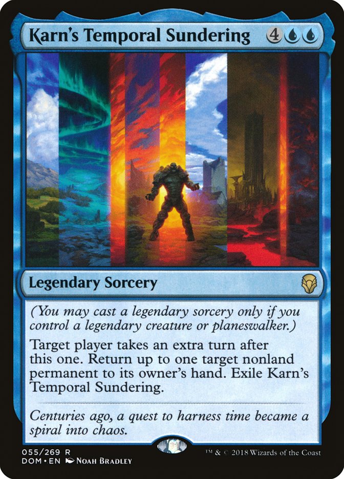 Karn's Temporal Sundering [Dominaria] | Game Master's Emporium (The New GME)