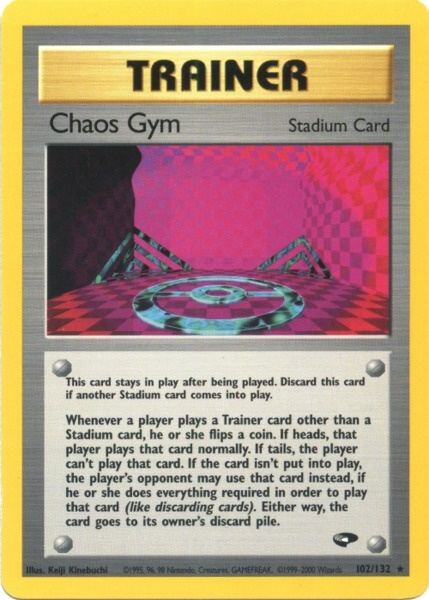 Chaos Gym (102/132) [Gym Challenge Unlimited] | Game Master's Emporium (The New GME)