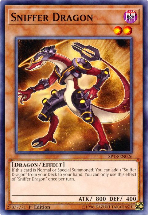 Sniffer Dragon [SP18-EN026] Common | Game Master's Emporium (The New GME)