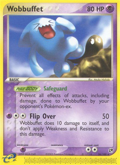 Wobbuffet (26/100) [EX: Sandstorm] | Game Master's Emporium (The New GME)