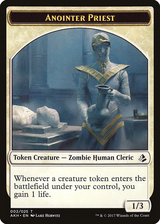 Anointer Priest Token [Amonkhet Tokens] | Game Master's Emporium (The New GME)